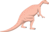Red Spotted Dinosaur Clip Art